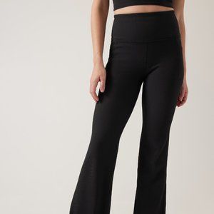 Athleta Salutation Stash Rib Flare Pants NWT
